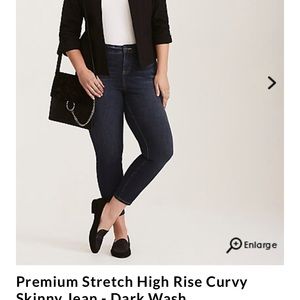 Torrid High-waisted Curvy Skinny Jeans